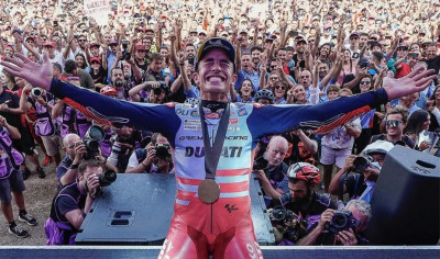 Kemenangan Marc Marquez di MotoGP Aragon